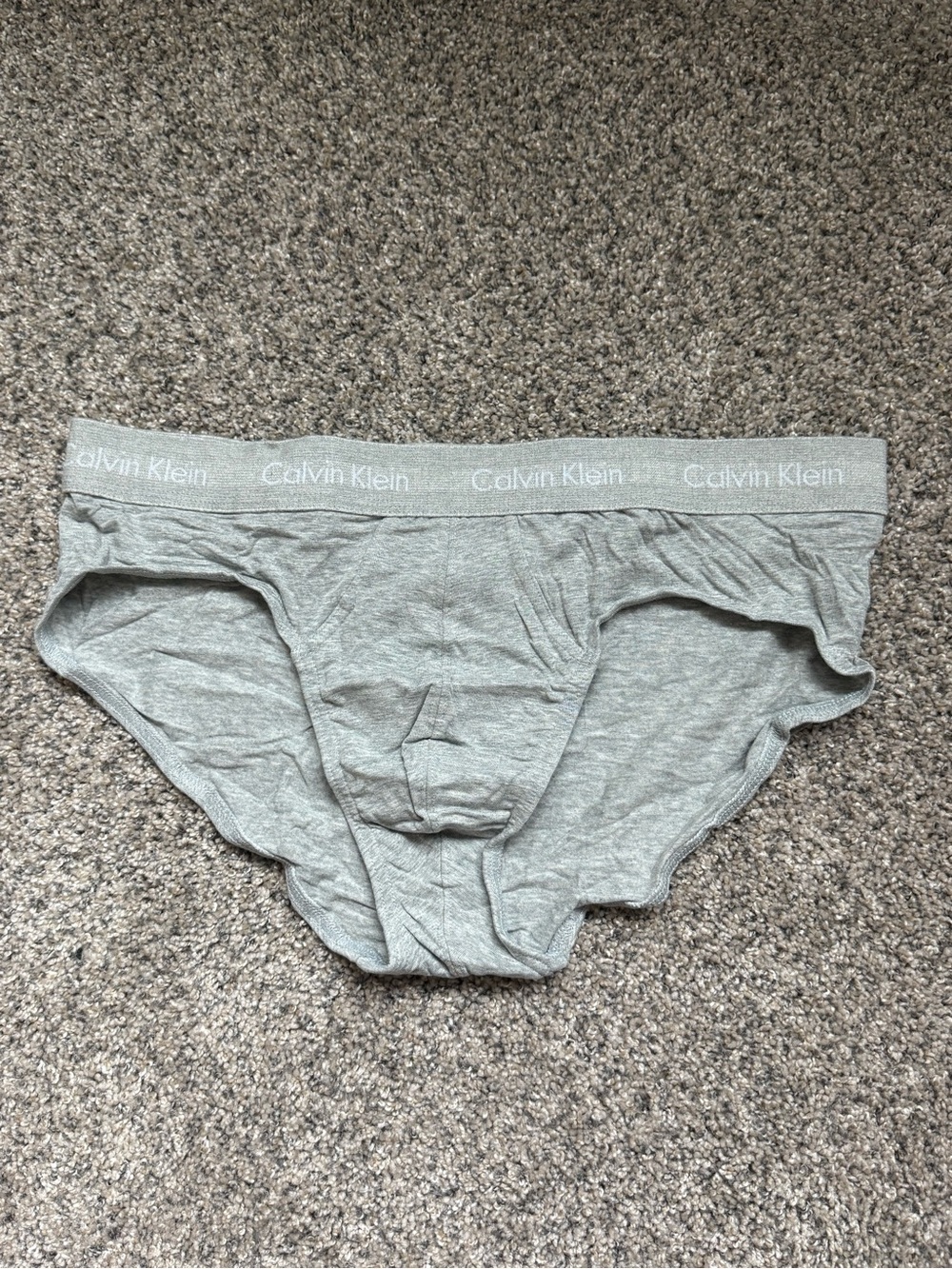 Grey Calvin Klein Briefs